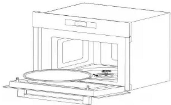 HAIER HWO38MG4HXBD - INSTALLAZIONE DEL PIATTO GIREVOLE - 2