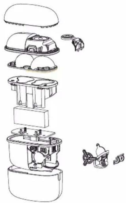 PHILIPS TAT1168 - 拆除集成式电池 - 2