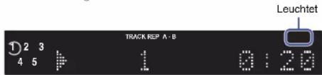 Leuchtet TRACK REP A - B D 2 3 4 5 P 1 0:20