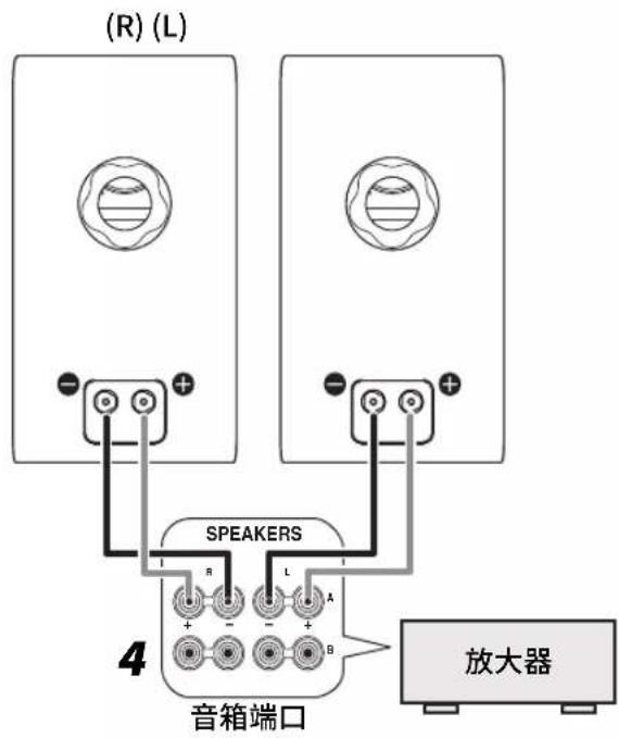 YAMAHA NS-800A - ■ 连接喇叭线 - 2