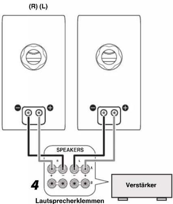 YAMAHA NS-800A - ■ Lautsprecherkabel anschließen - 2