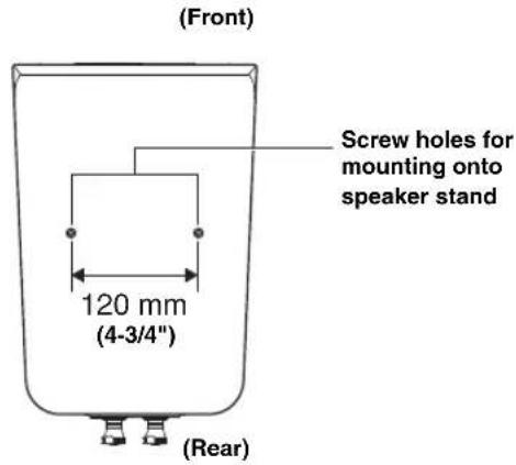 YAMAHA NS-800A - When using the dedicated speaker stand SPS-800A (sold separately) - 1