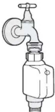 WINIA WMW-MD13SS47 - Raccordement eau froide - 2