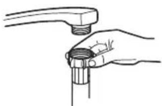 WINIA WMW-MD13SS47 - Raccordement eau froide - 1