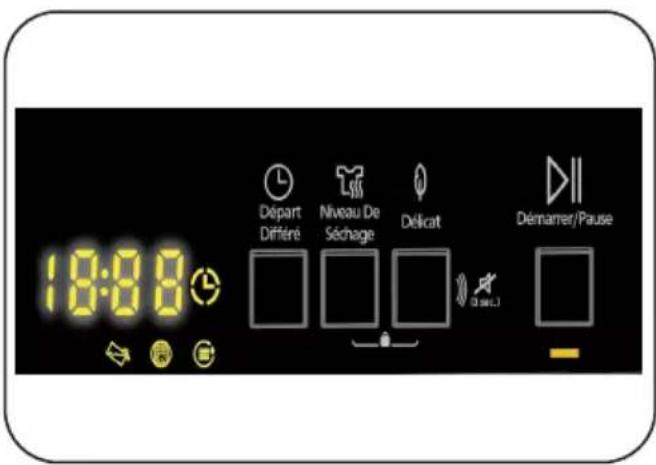 WINIA WVR-09HT1WW - Indicateur électronique et fonctions supplémentaires - 1