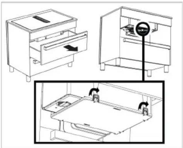 BEKO HIXI84701UP - Cleaning the bottom cover - 1
