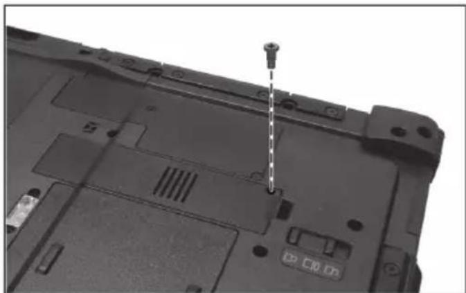 Getac S410G5 - Remplacement du module SSD - 1