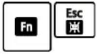 Getac S410G5 - Touches de raccourcis clavier - 1