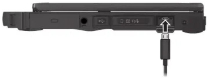 Getac S410G5 - Connector un appareil Thunderbolt™ - 1