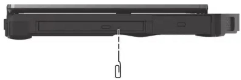 Getac S410G5 - Problèmes de lecteur de disque optique - 1