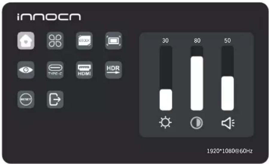 Innocn 15A1F - OSD×二一 - 1