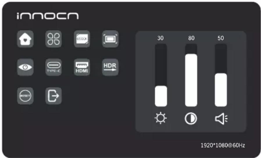 Innocn 15A1F - OSD(On-Screen Display) Menu - 7