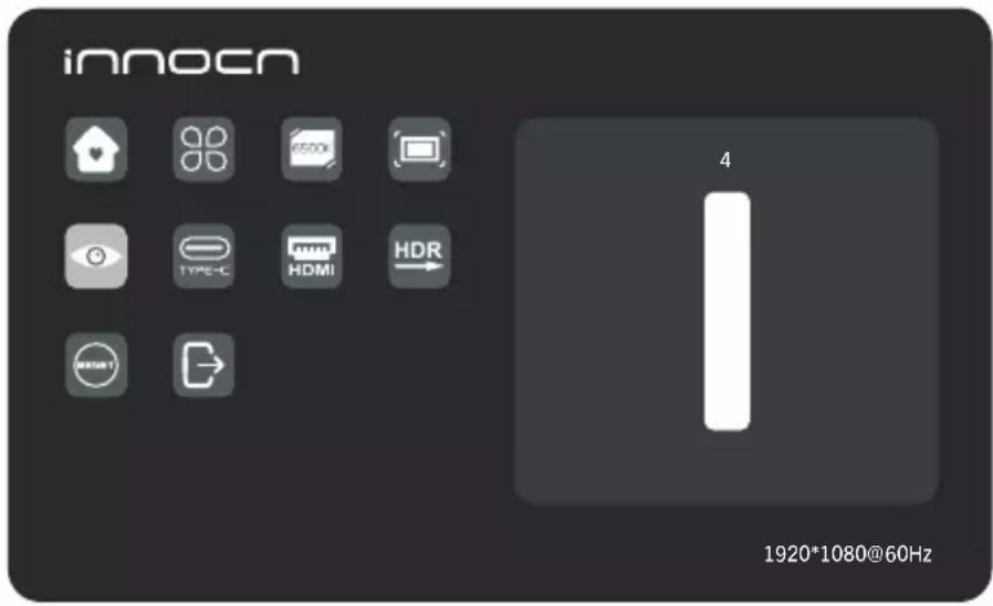 Innocn 15A1F - Menu OSD (Affichage à l'écran) - 6