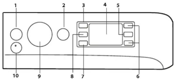 INDESIT BWEBE 81496X WKV - BANDEAU DE COMMANDES - 1