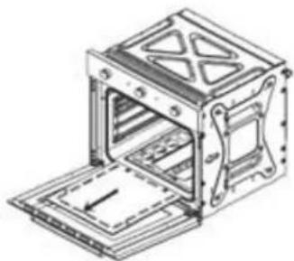 Glem Gas GFXV21BK-S2 - Oven burner - 1