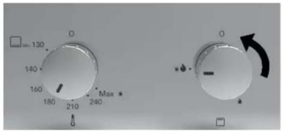 Glem Gas GFXV21BK-S2 - Horno de gas con parrilla de gas (puerta del hora cerrada) - 3