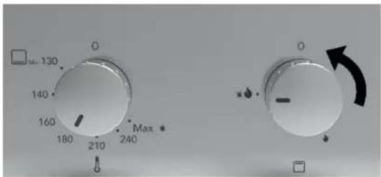 Glem Gas GFXV21IX-S2 - Forno a gas con grill gas (porta del forno chiusa) - 3