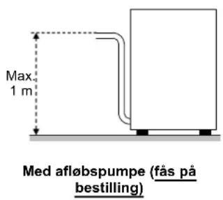 Elettrobar Niagara 52 - Tilslutning til afløb - 1