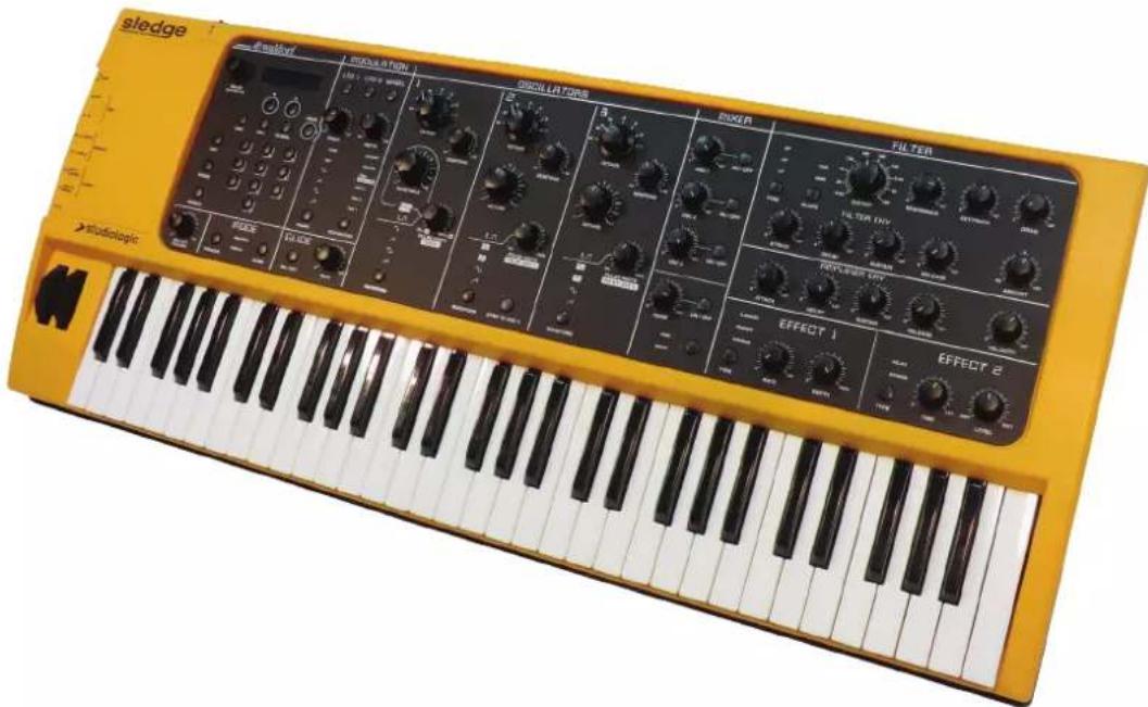 Studiologic Sledge 2.0 - sledge polyphonic synthesizer - 1