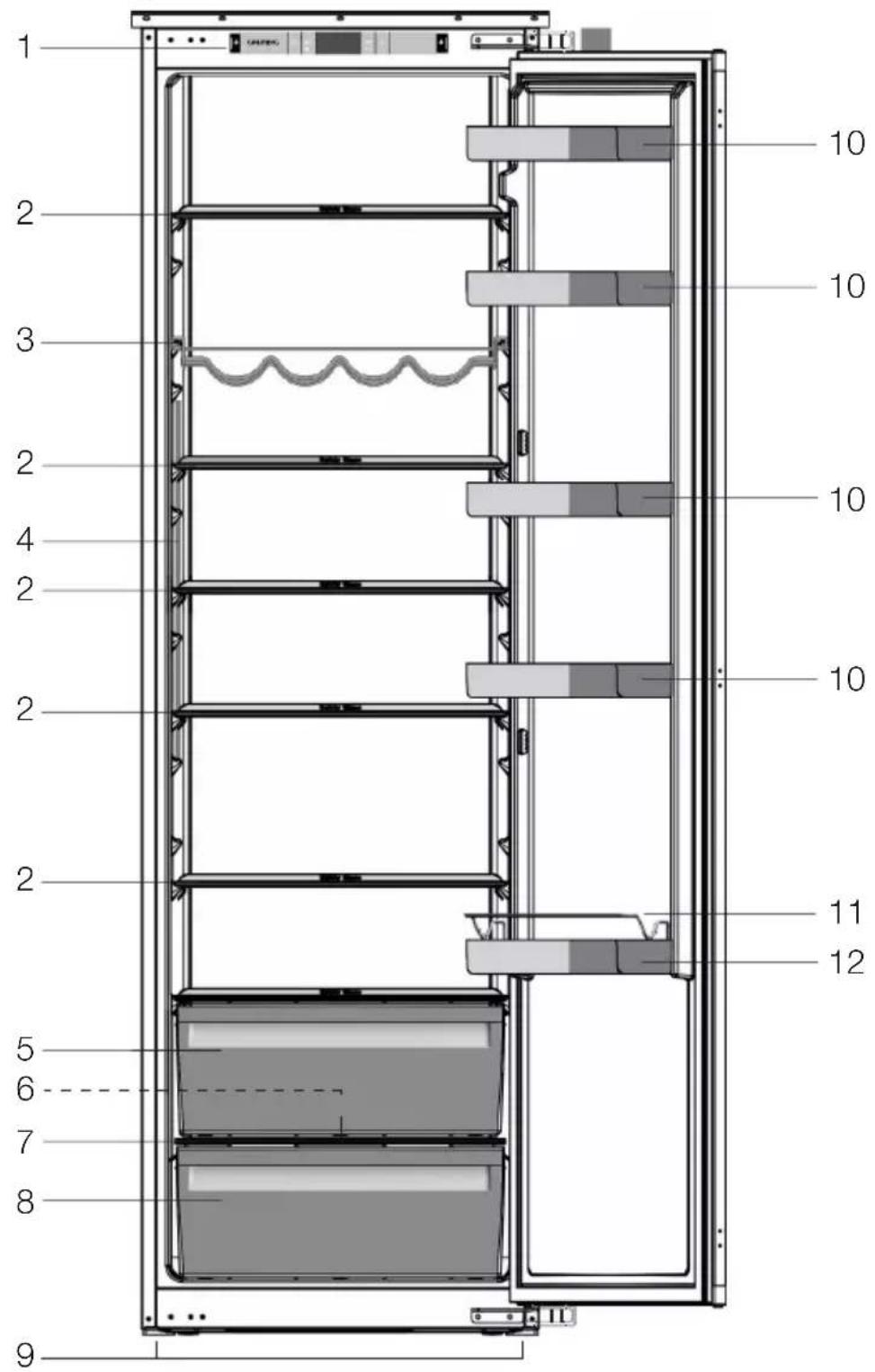GRUNDIG GSMI25740FN - Your refrigerator - 1
