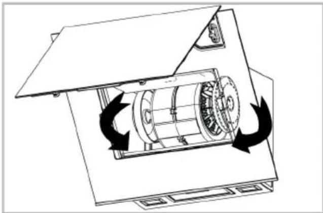 GRUNDIG GDSP5485BDXSCH - Entfernen der Aktivkohlefilter - 1