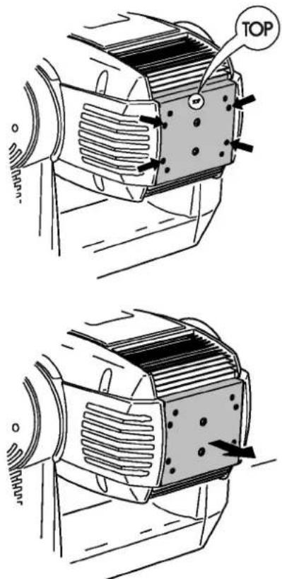 MARTIN MAC 2000 Profile - Attention ! Installer tout autre type de lampe peut poser des problèmes de sécurité ou endommager le projecteur. - 1