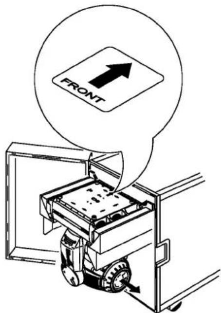 MARTIN MAC 2000 Profile - Emballage du projecteur - 1