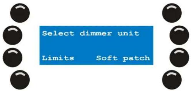 MARTIN EC 20 - Patch unitaire des canaux de gradateur (soft-patch) - 1