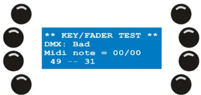 MARTIN EC 20 - Test du clavier et des faders - 1