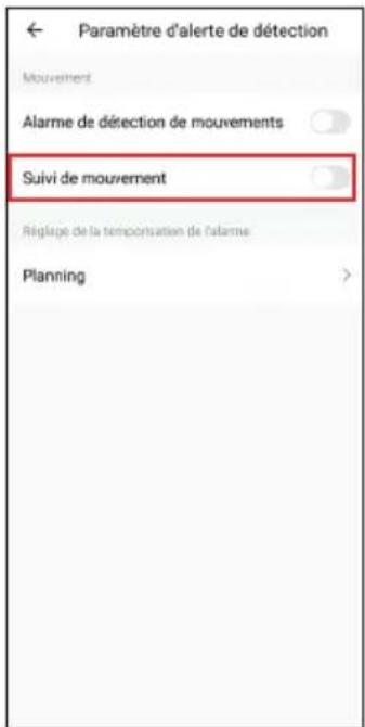 AVIDSEN HomeCam3 - - UTILISATION DE L'AUTOTRACKING (SUIVI DE MOUVEMENT) - 1