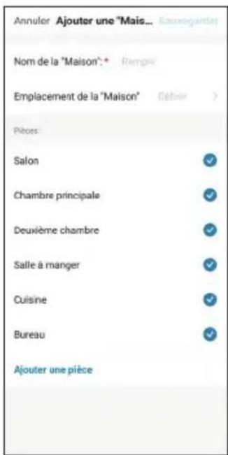 AVIDSEN HomeCam3 - - INTERET ET UTILISATION DES PIECES DANS L'APPLICATION AVIDSEN HOME - 3