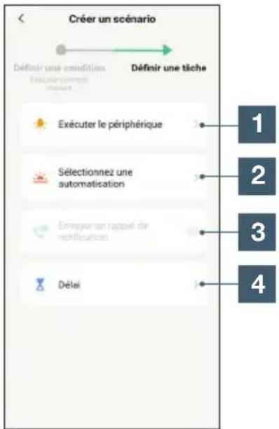 AVIDSEN HomeCam3 - DECLENCHEMENT D'ACTIONS GROUPEES (SCENARIO) - 4
