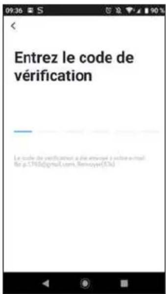 Entrez le code de vérification Le code de vérification a plus enouve à cette actuel for p.57603@gmail.com, Remouyer(81%)