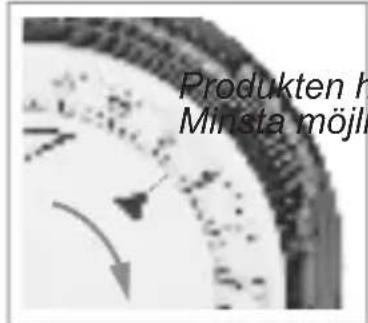 Produkten h Minsta möjli