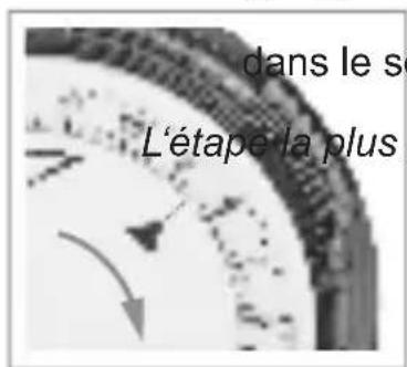 dans le se L'étape la plus