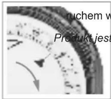 ruchem w Produkt jest