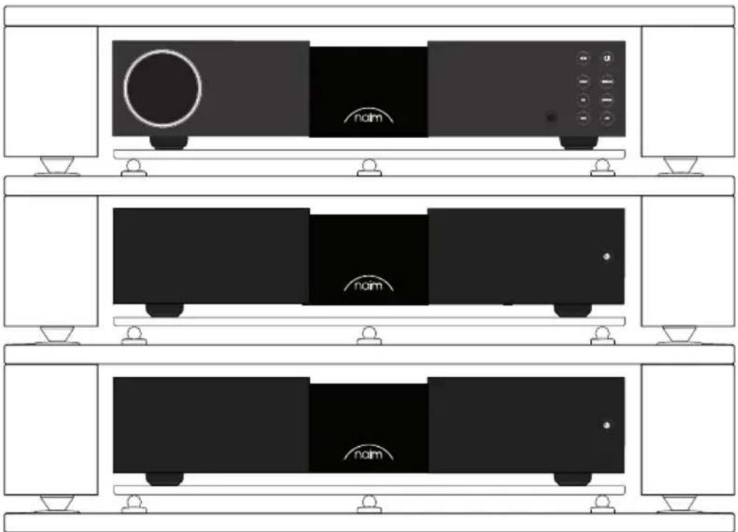 NAIM NAP 350 - De NAP 350 instellen - 1