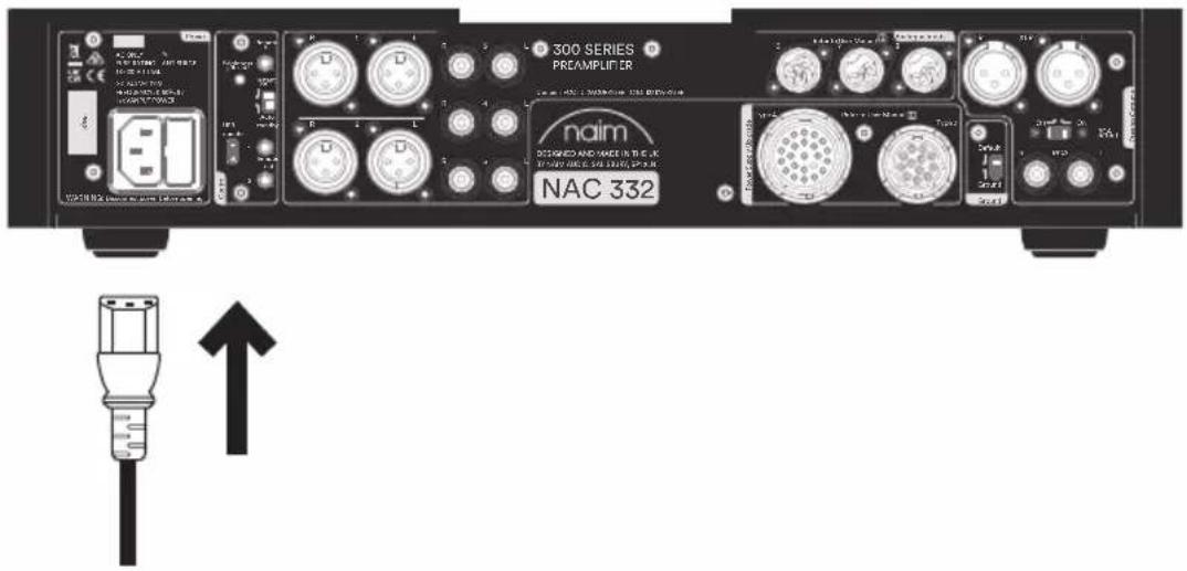 NAIM NAP 332 - 通电 - 2