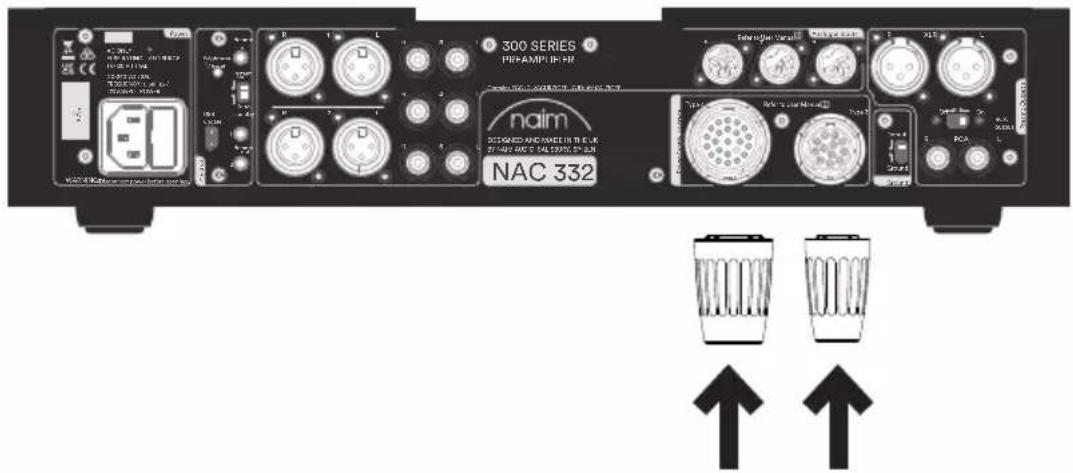 NAIM NAP 332 - Подача напряжения - 1