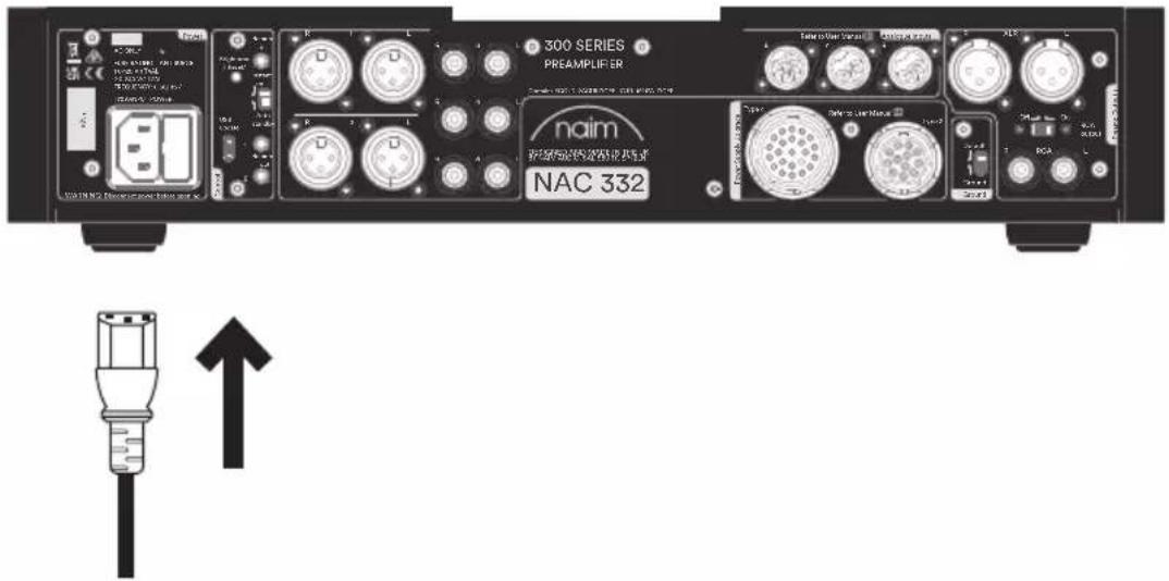 NAIM NAP 332 - 通電 - 2