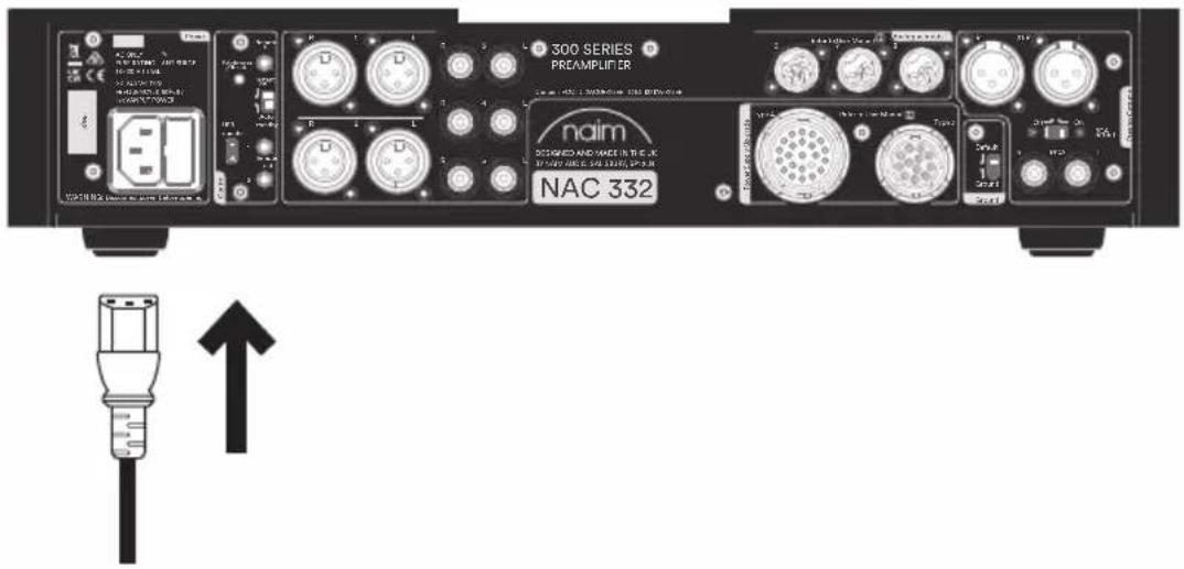 NAIM NAP 332 - Włączanie - 2
