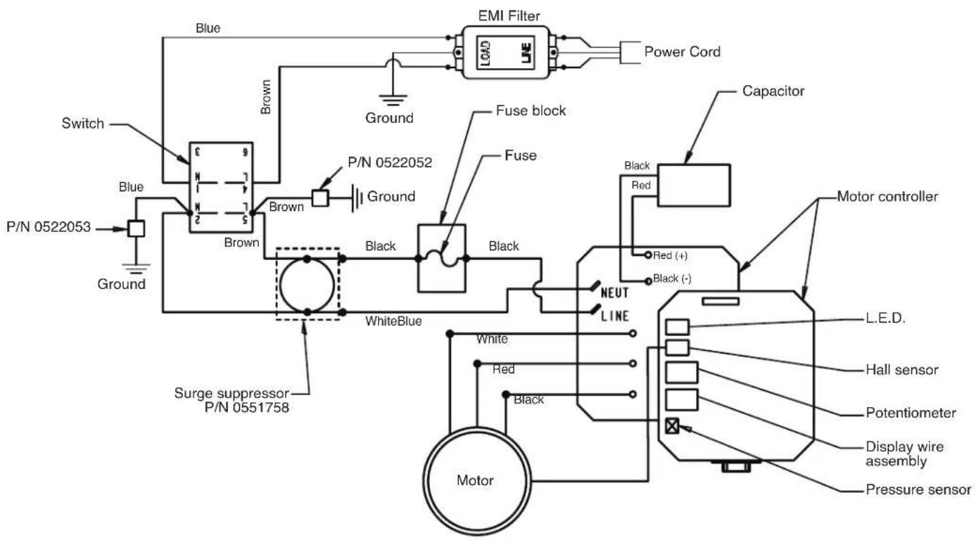 WAGNER ProSpray 3.29 - ProSpray 3.29 / 3.31 connection diagram - 1