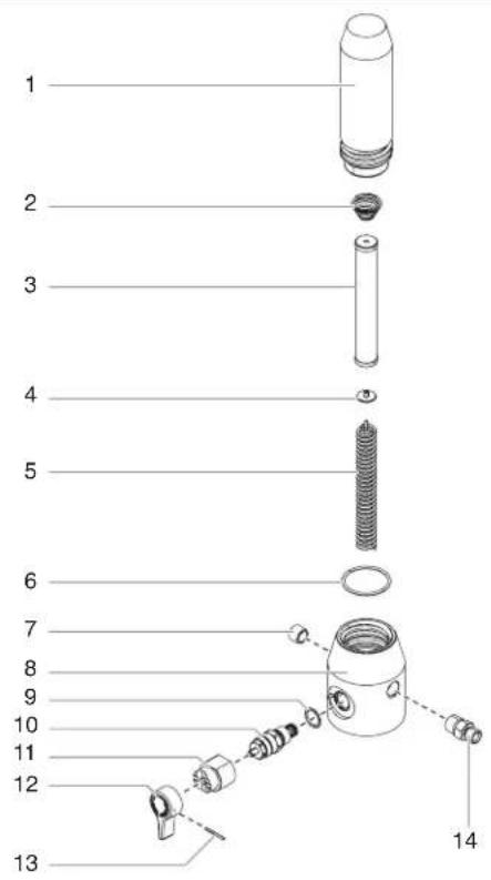 WAGNER ProSpray 3.29 - Ersatzteilliste Spare parts list Liste des pièces de rechange Elenco dei ricambi - 1
