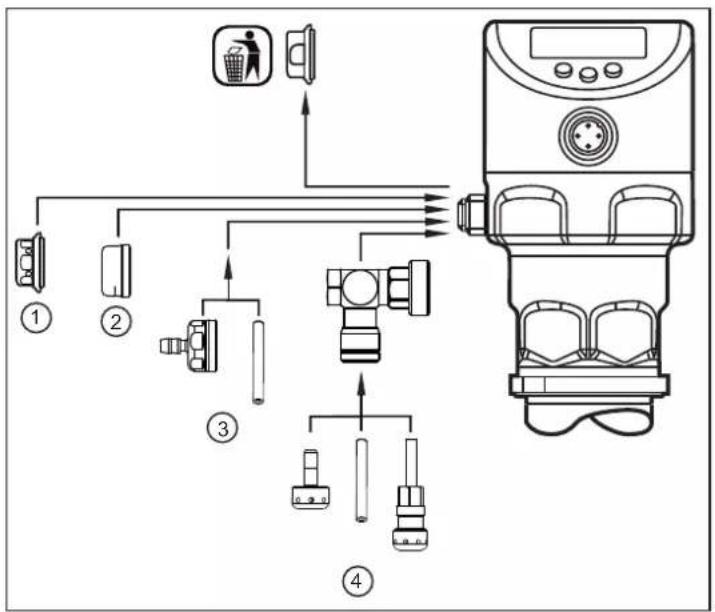 IFM PI1009 - Remplacer le couvercle du système de filtrage - 1