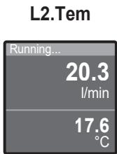 IFM SUH401 - Layout del display - 2