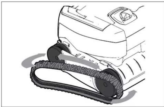 POLARIS P724 - Replacing the Track - 2