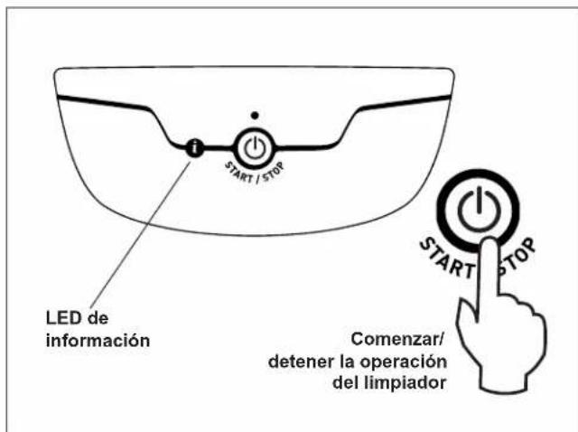 POLARIS P724 - Comenzar/detener la limpieza - 1