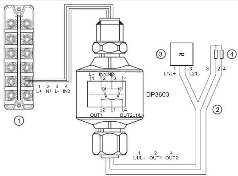 IFM DP3603 - Exemple d'application - 1