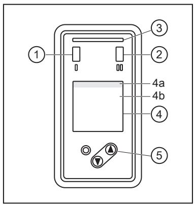 IFM SUH400 - 操作与显示元件 - 1