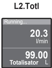 IFM SUH400 - Layout del display - 3